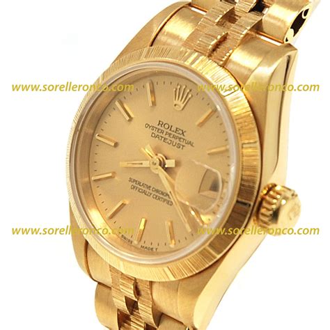 rolex datejust usato oro|valore rolex vintage.